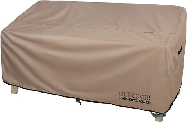 ULTCOVER Waterproof Outdoor Deep Seat Sofa Bench Cover 104W x 40D x 35H inch Patio Furniture Couch Cover
