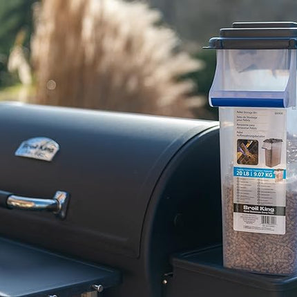 Broil King 66900 Pellet Storage Bin, Black